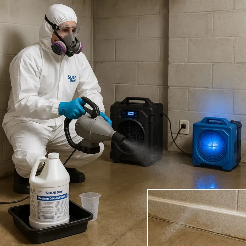 Sanitization and Odor Removal process in Wheat Ridge, CO